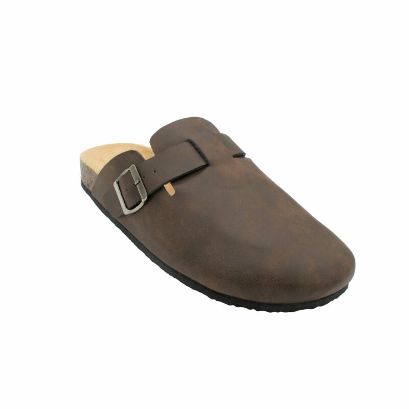 Zueco Piel 6-3 Marrón