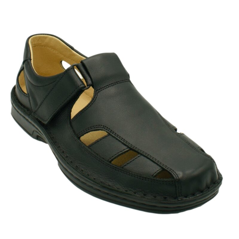 Sandalia Piel 17-1426 Negra