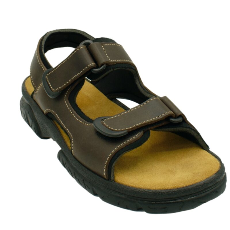 Sandalia Piel  23-44 Marrón