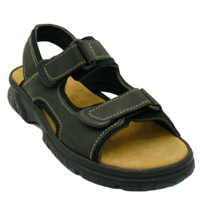 Sandalia Piel 23-44 Negra
