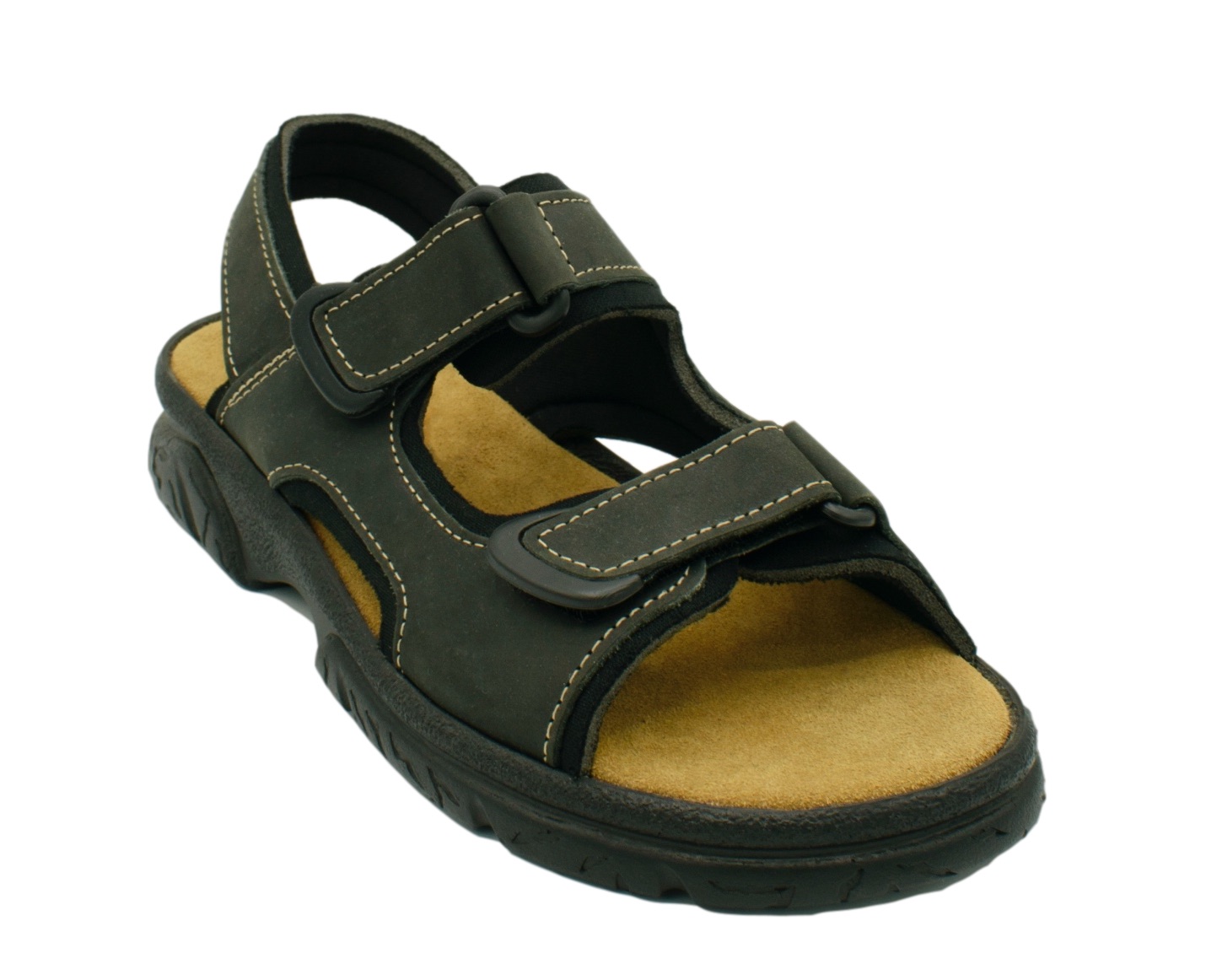 Sandalia Piel 23-44 Negra
