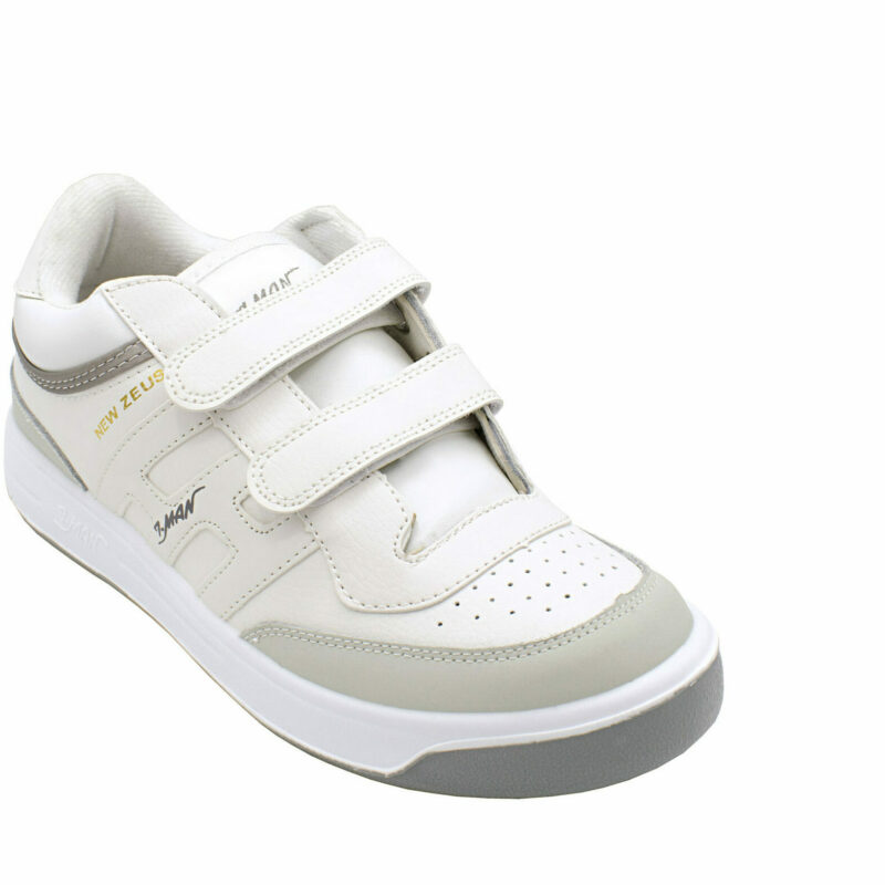 Deportivos T-Man Blanco Velcro 3-1324