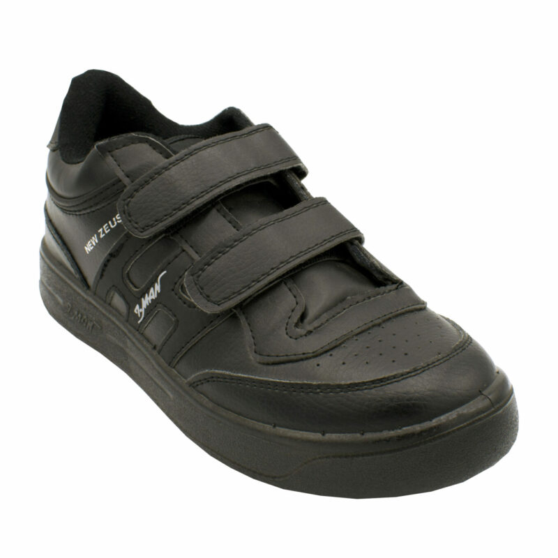 Deportivos T-Man Negro Velcro 3-1324