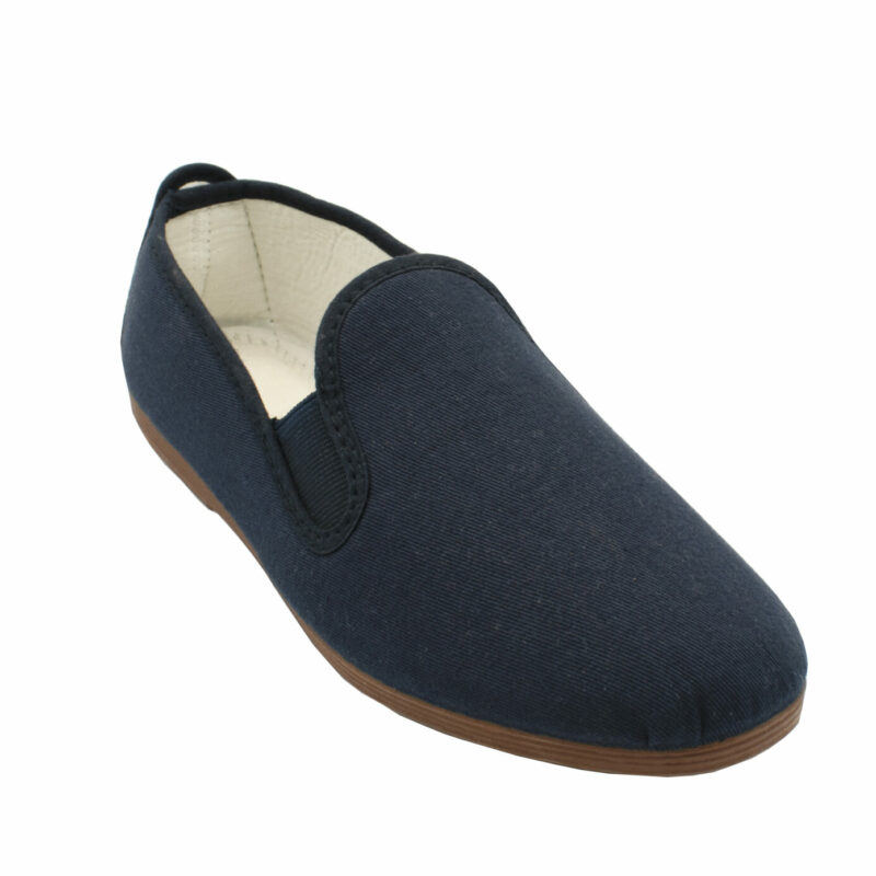 Zapatilla de Lona Estilo Kung Fu Azul Marino 36-55