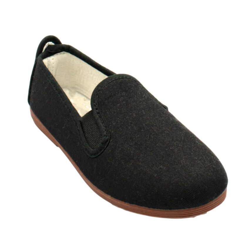 Zapatilla de Lona Estilo Kung Fu Negra 36-55