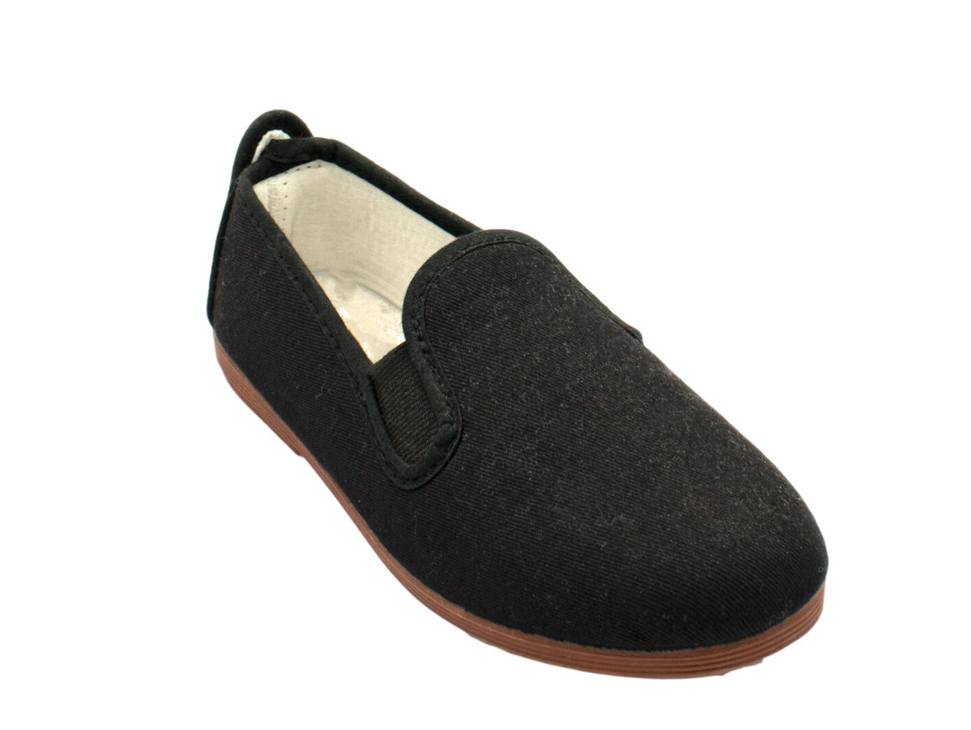 Zapatilla de Lona Estilo Kung Fu Negra 36-55