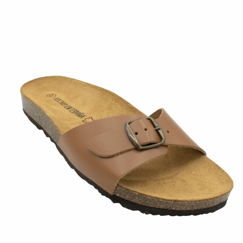 Sandalia Bio Cuero de Piel Napa con Hebilla 39-61906