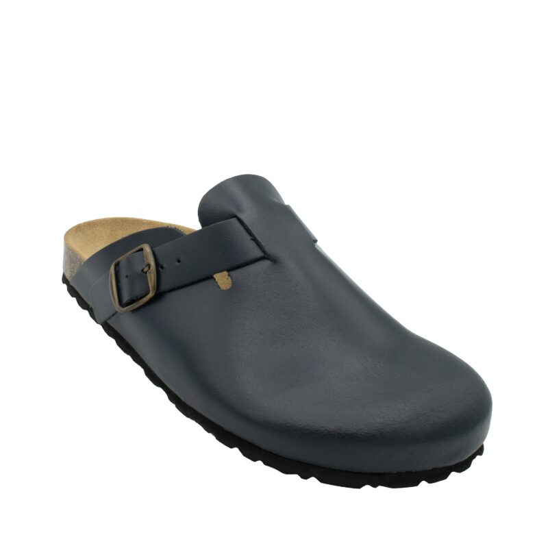 Zueco Piel Napa Azul 39-619090