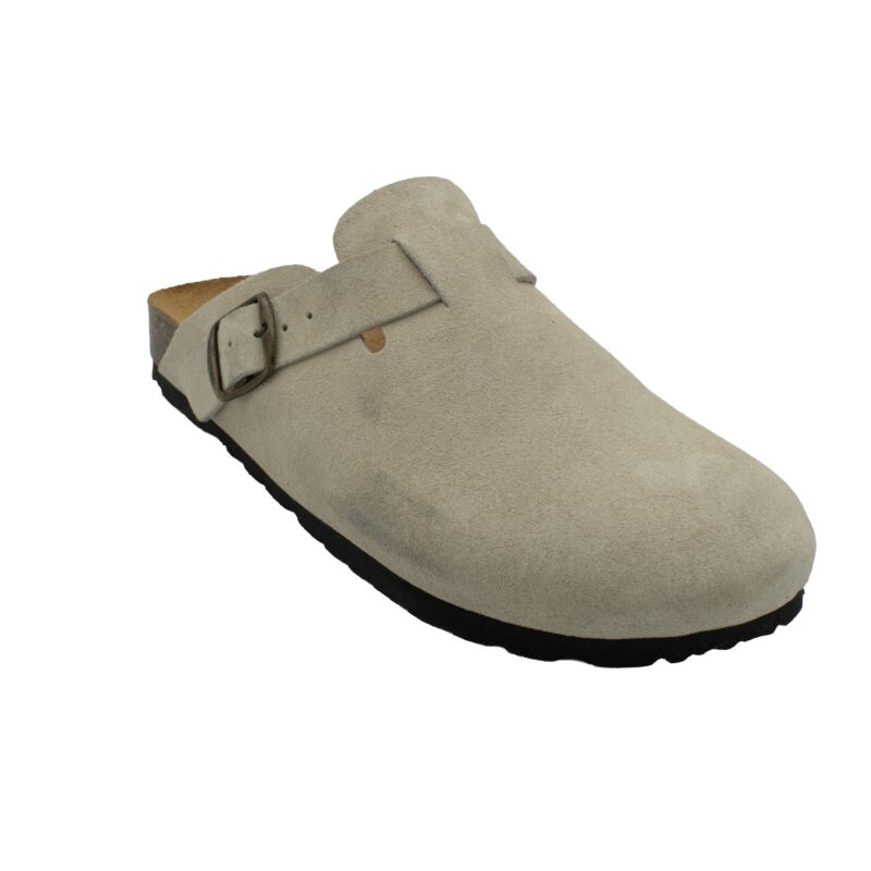 Zueco Piel Serraje Beig 39-519090