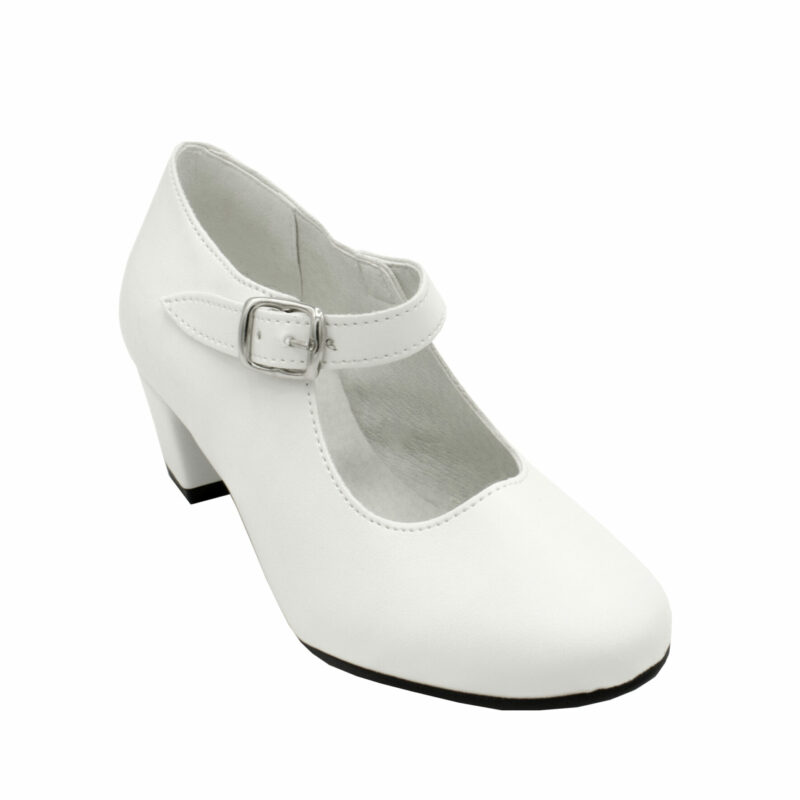 Zapato Flamenca Blanco 43-400